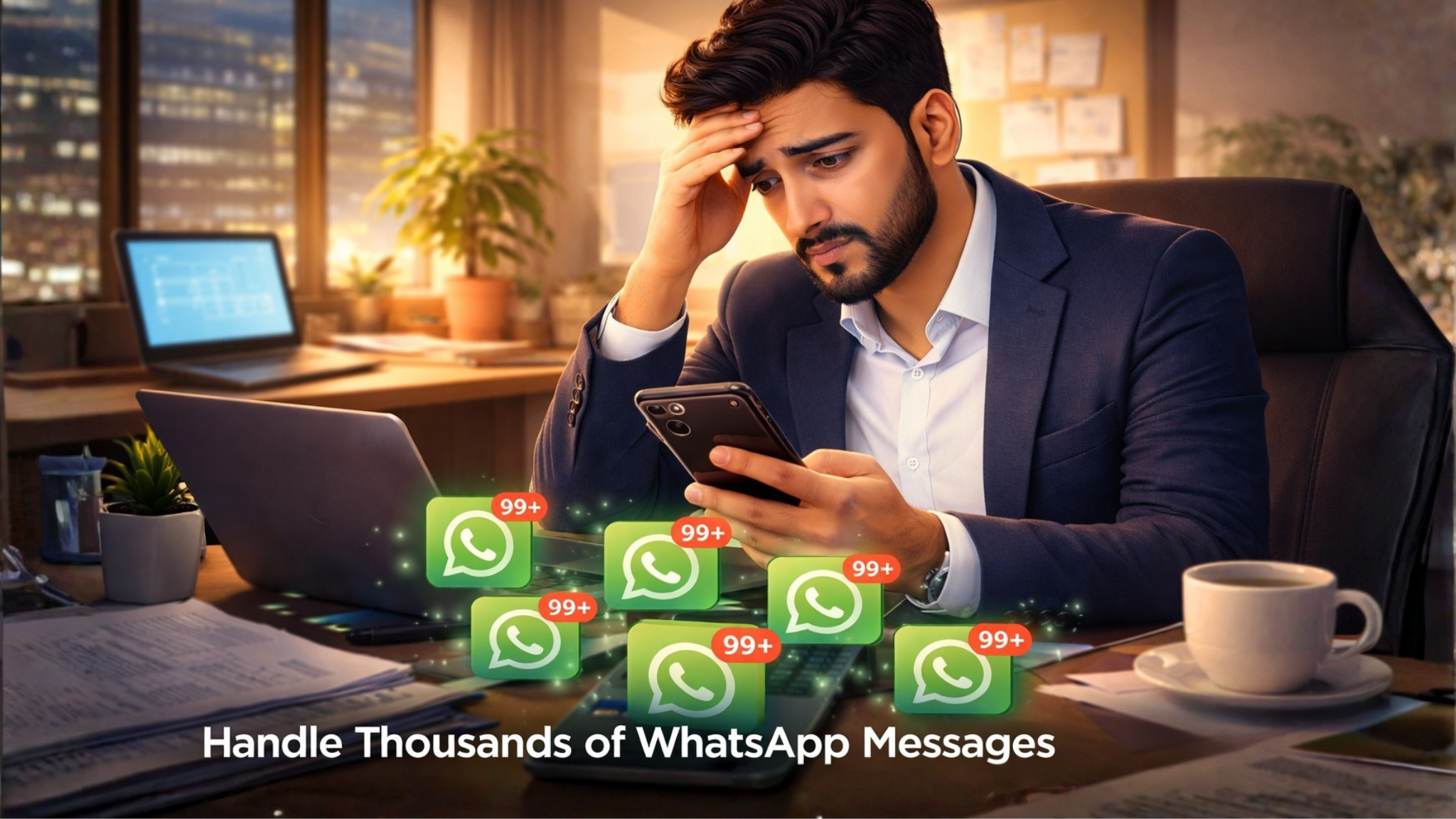 How to Handle Thousands of WhatsApp Messages Without Getting Overwhelmed